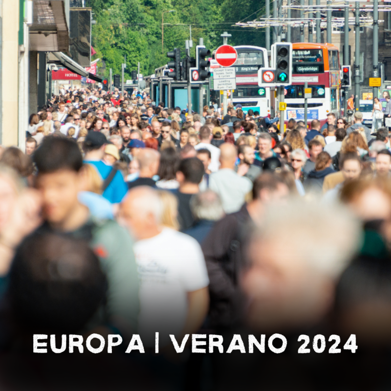 Eventos multitudinarios en Europa este Verano&nbsp;2024