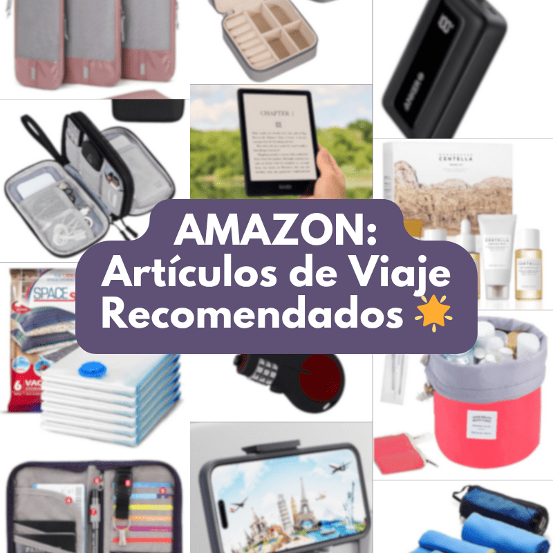 📦Amazon: Artículos de viaje. Probados y recomendados!&nbsp;🌟