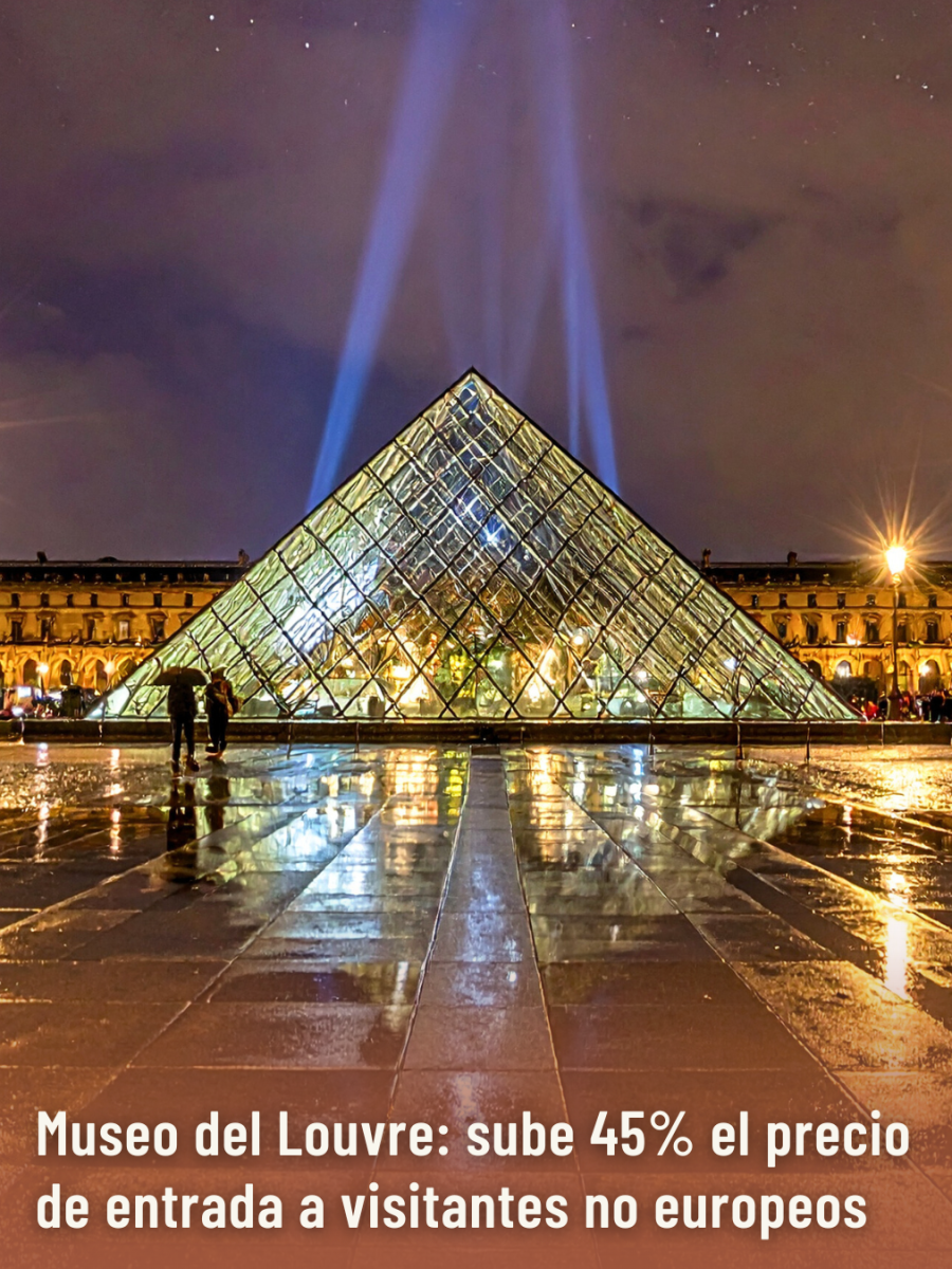 Museo del Louvre: sube 45% el precio de entrada a visitantes no&nbsp;Europeos